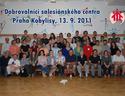 Vyslání dobrovolníků salesiánského centra v Kobylisích