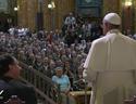 Papež František promlouval v Turíně k salesiánům